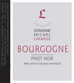 2019 Bourgogne, Pinot Noir, Domaine Michel Lafarge